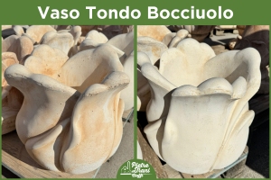 Vaso Tondo Bocciuolo h. 38